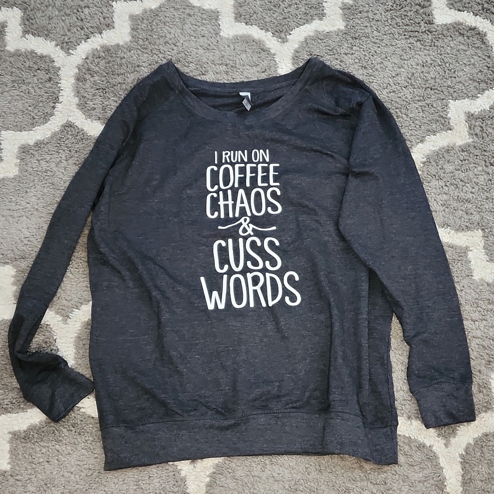 Long sleeve crew neck